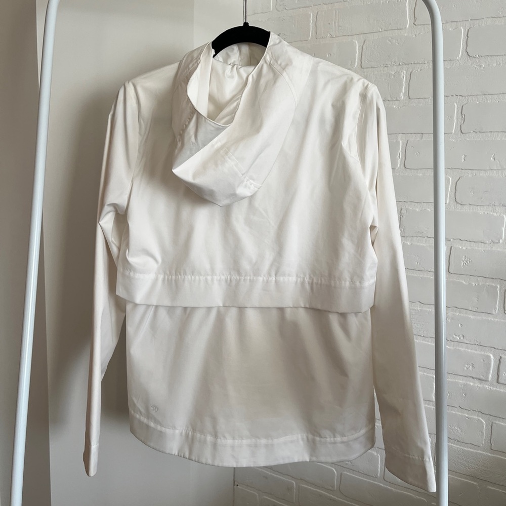 Lululemon White Nylon Jacket - Picture 2 of 3